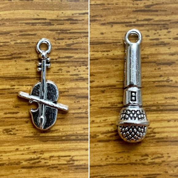 Jewelry - Musical Charm Pendant Bundle of 2